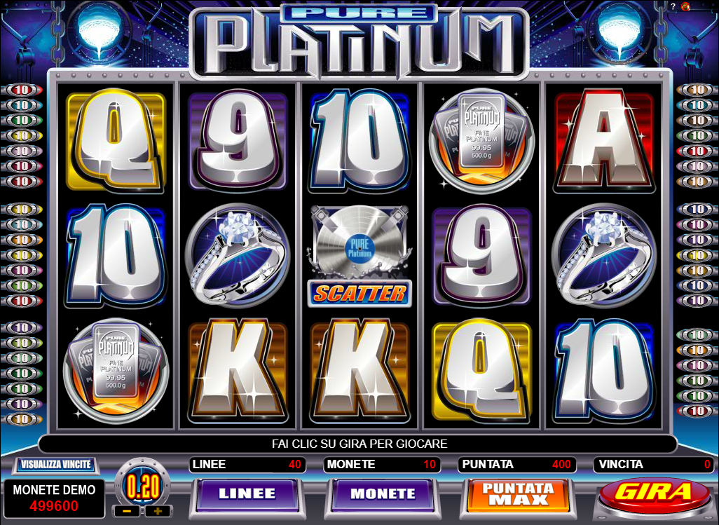 Pure Platinum spilleautomat - spill gratis