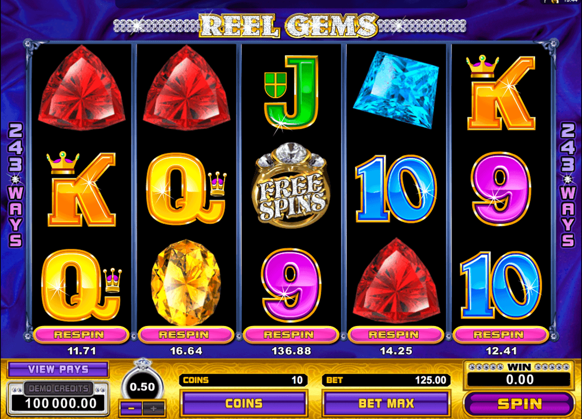 Reel Gems spilleautomat - spill gratis