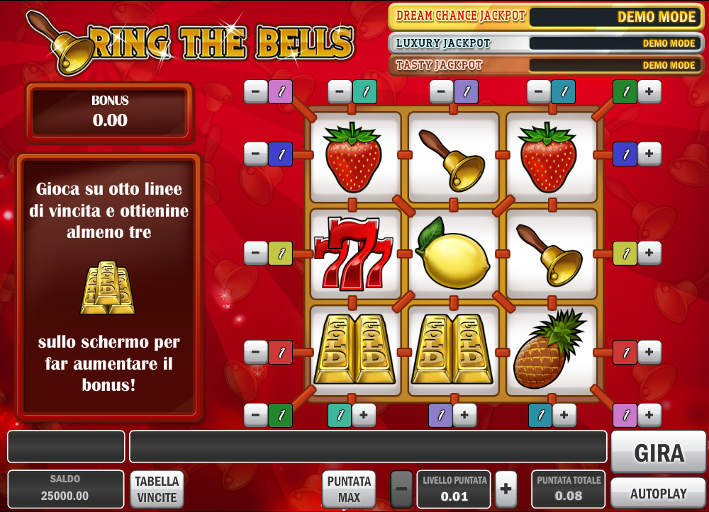 Ring the Bells spilleautomat - spill gratis