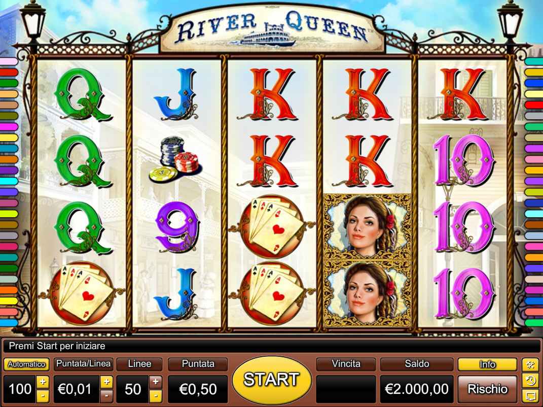 River Queen spilleautomat - spill gratis
