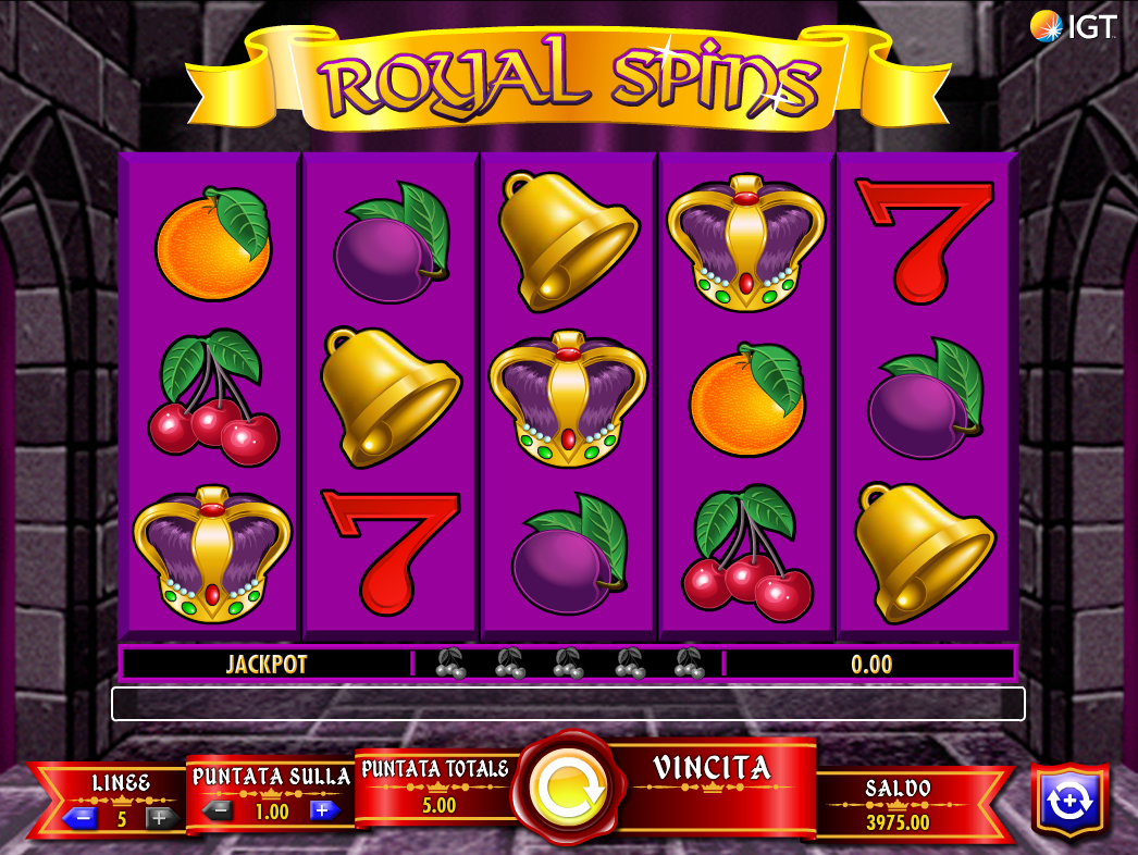 Royal Spins spilleautomat - spill gratis