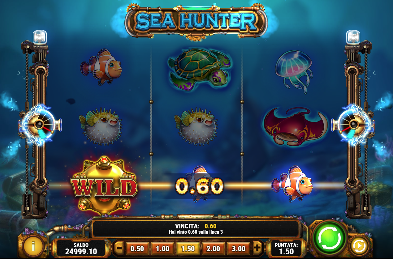Sea Hunter spilleautomat - spill gratis