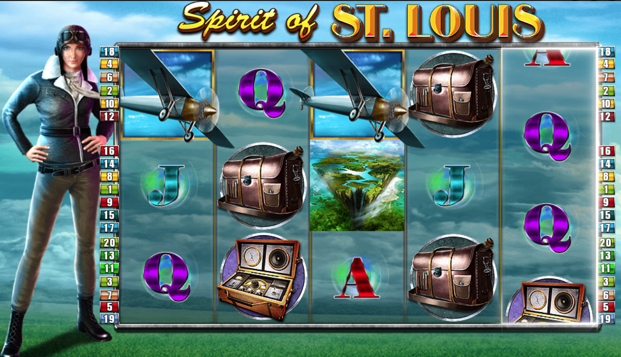 Spirit of St. Louis spilleautomat - spill gratis