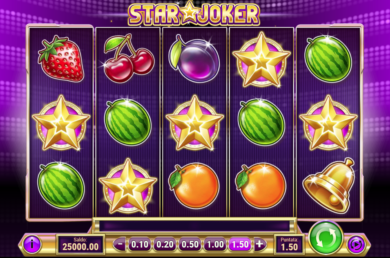 Star Joker spilleautomat - spill gratis