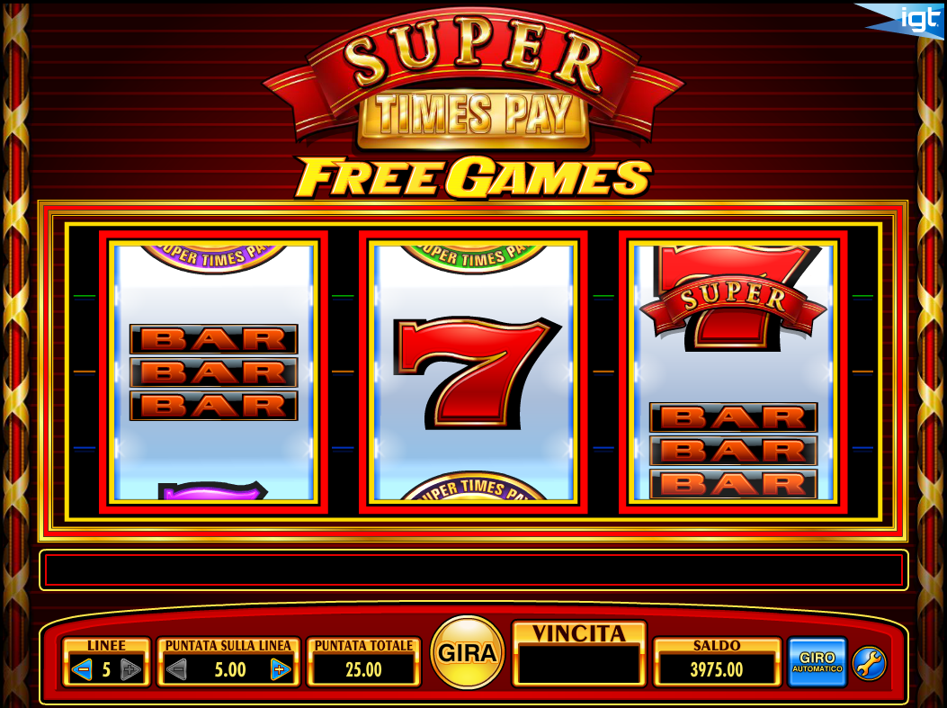 Spilleautomat Super Times Pay Free Games - spill gratis