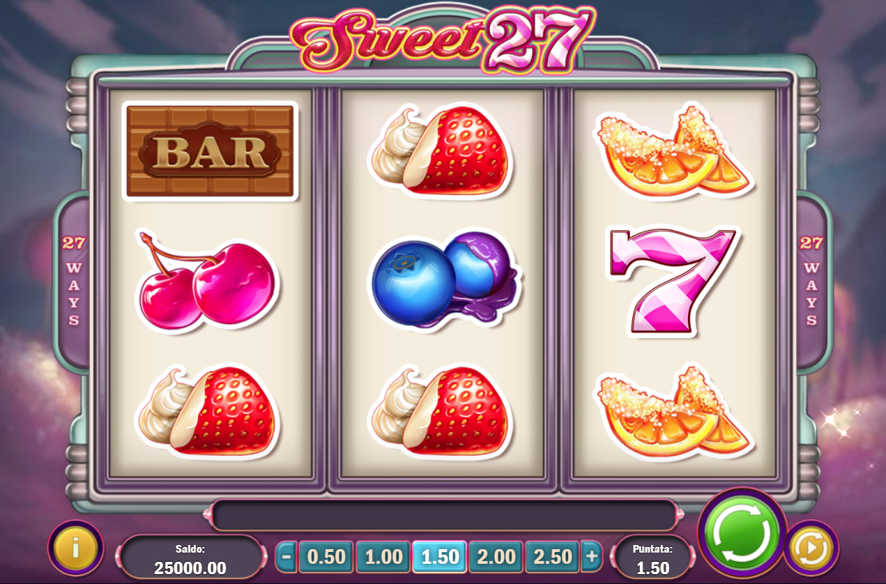 Sweet 27 spilleautomat - spill gratis
