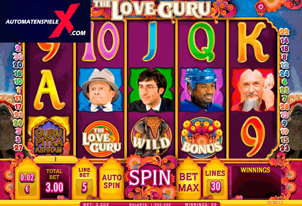 The Love Guru spilleautomat - spill gratis