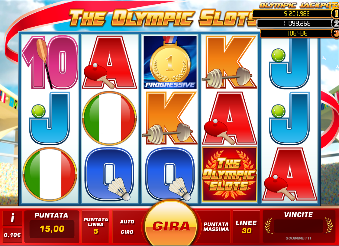 The Olympic Slots Slot Machine - spill gratis