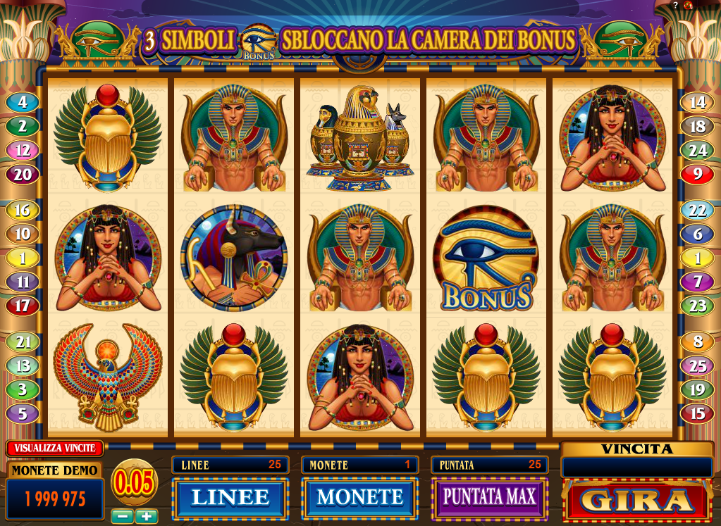 Throne of Egypt spilleautomat - spill gratis