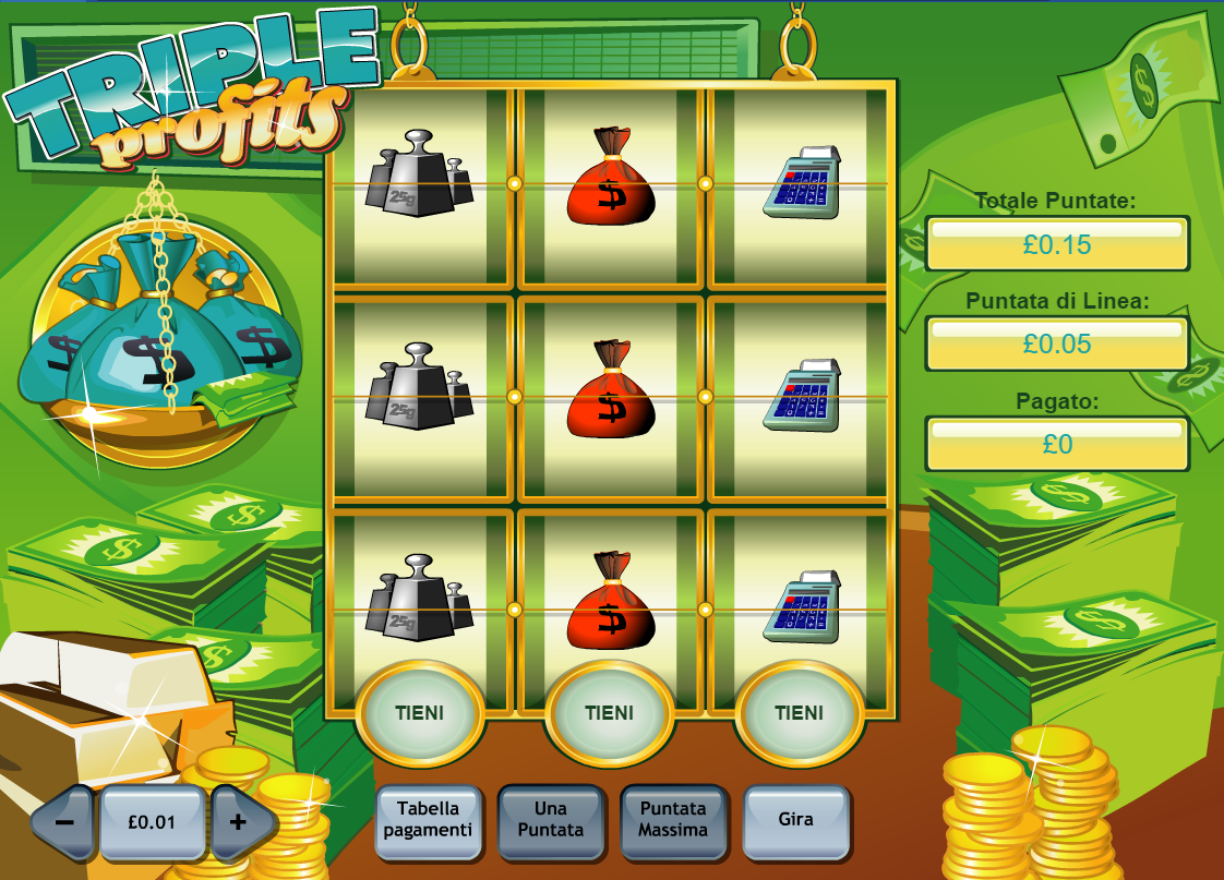 Triple Profits spilleautomat - spill gratis