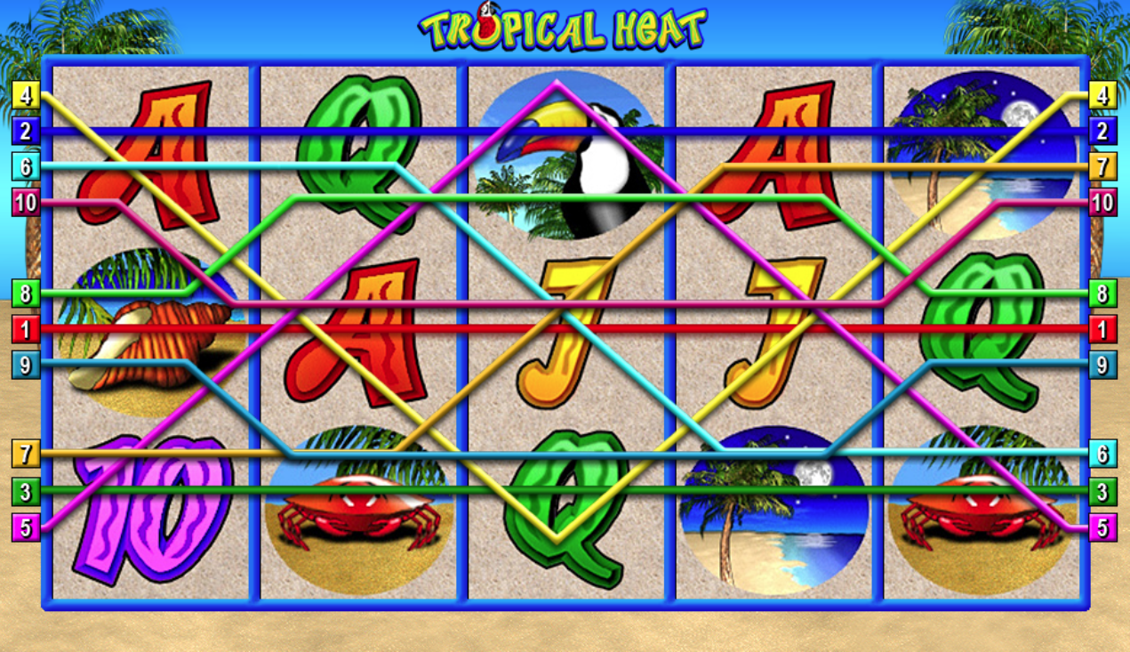 Tropical Heat spilleautomat - spill gratis