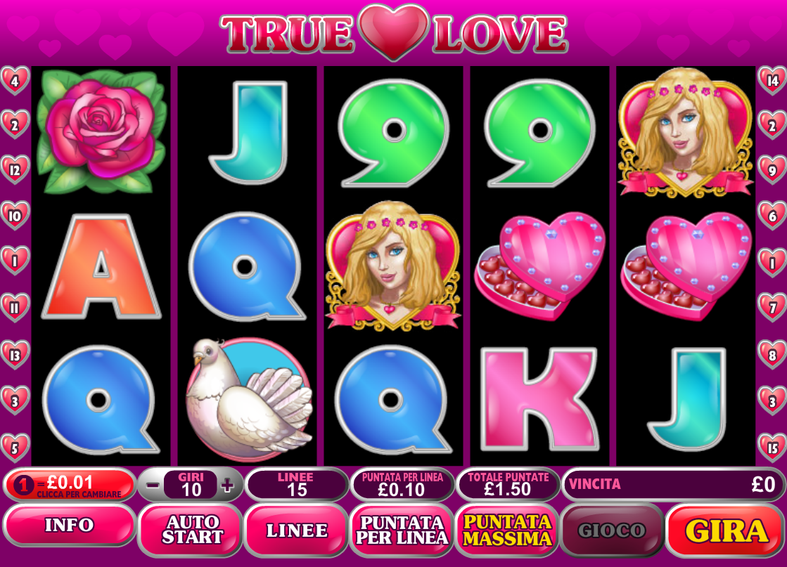 True Love spilleautomat - spill gratis