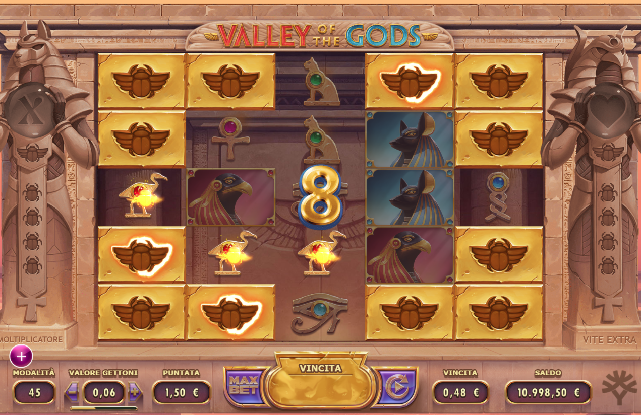Valley of the Gods spilleautomat - spill gratis
