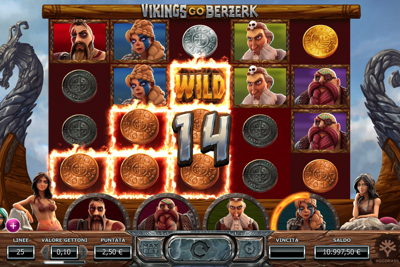 Vikings Go Berzerk spilleautomat - spill gratis