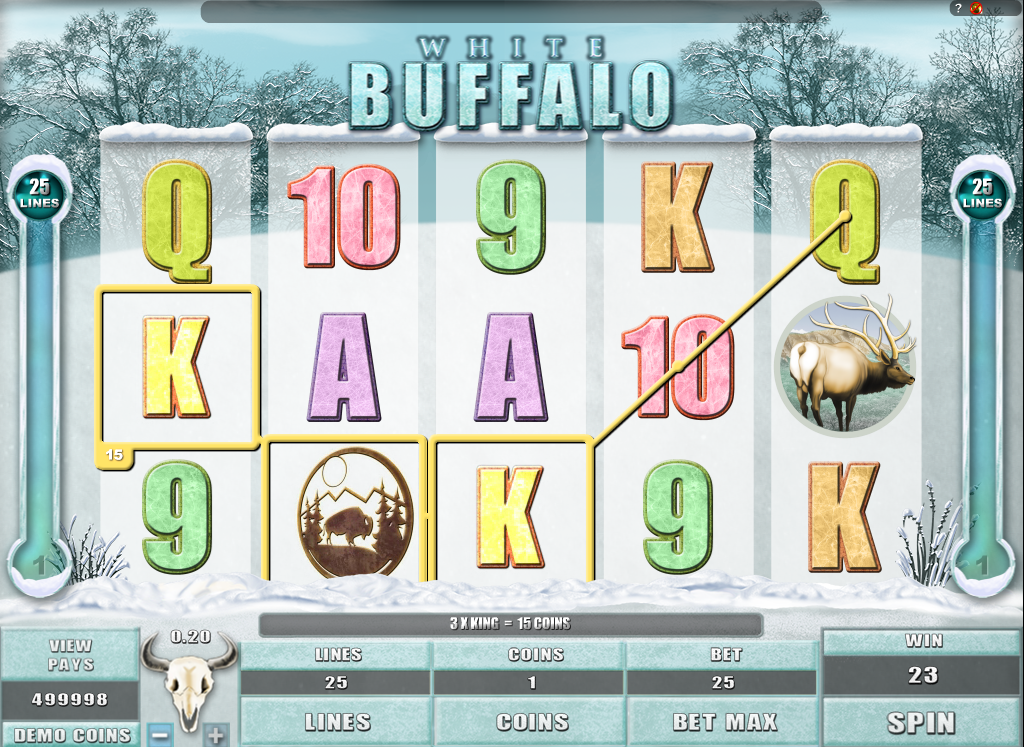 White Buffalo spilleautomat - spill gratis