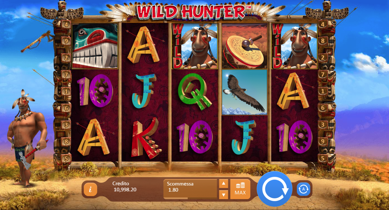 Wild Hunter spilleautomat - spill gratis