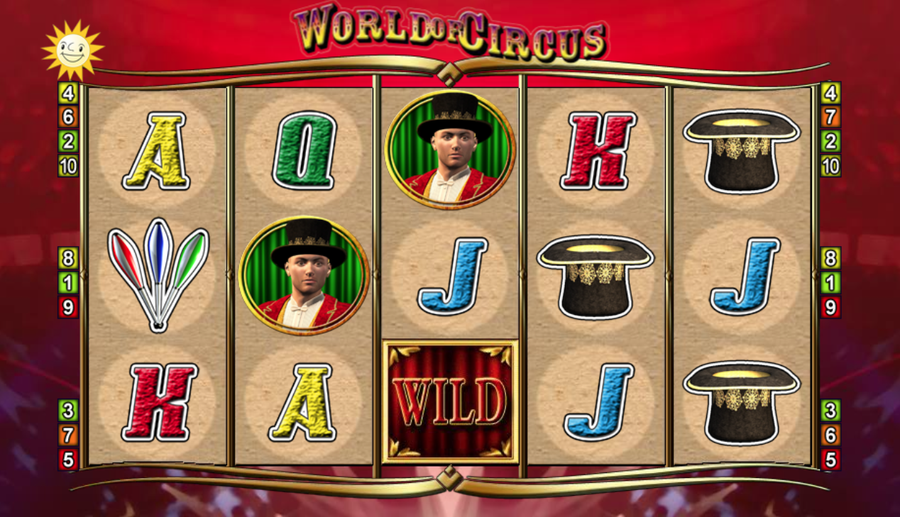 World of Circus spilleautomat - spill gratis